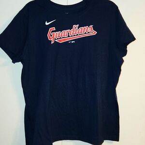 Cleveland Guardians Indians Women's T Shirt NWT Size XXL Shane Bieber